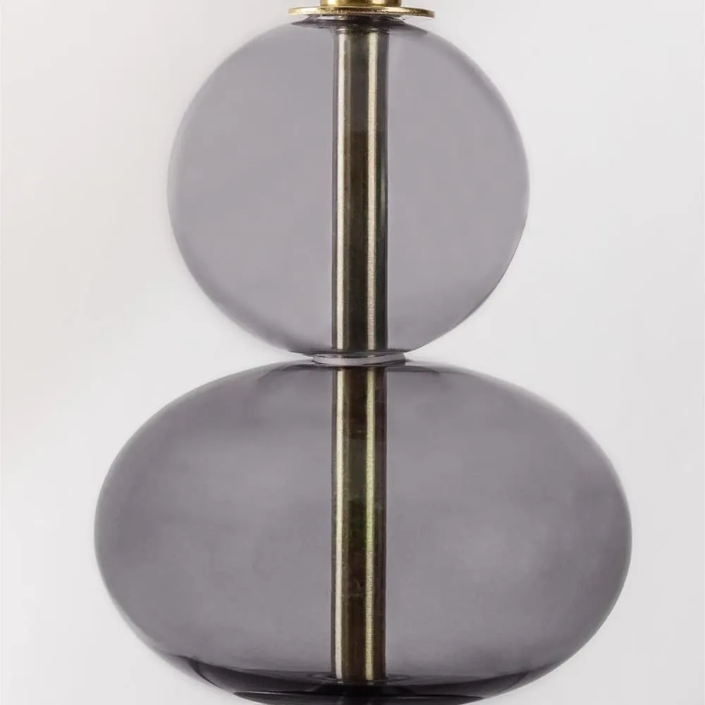 Contemporary Glass Lamp – Soft Glow for Modern Interiors S243