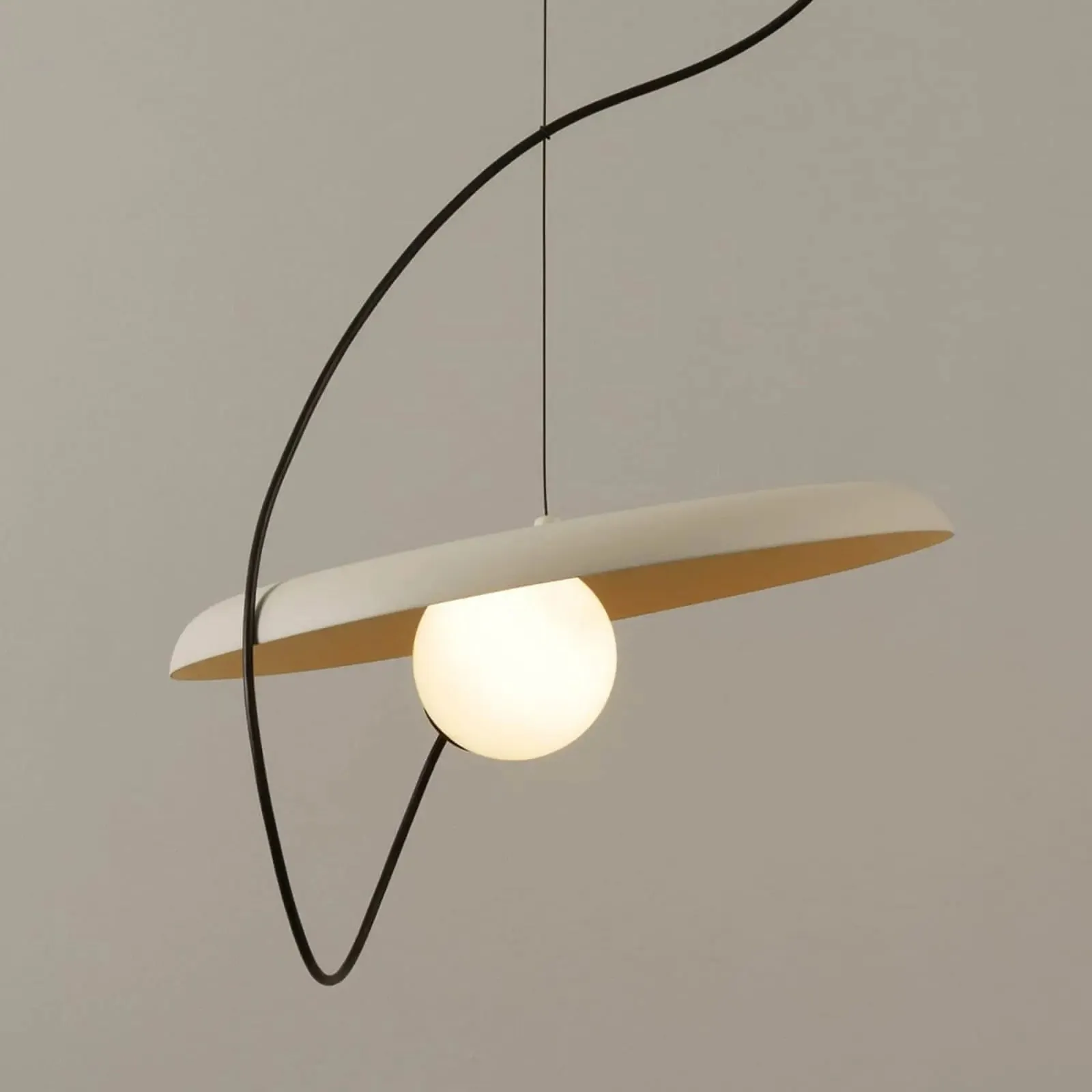 Acoustic Disc Pendant Lamp T1672