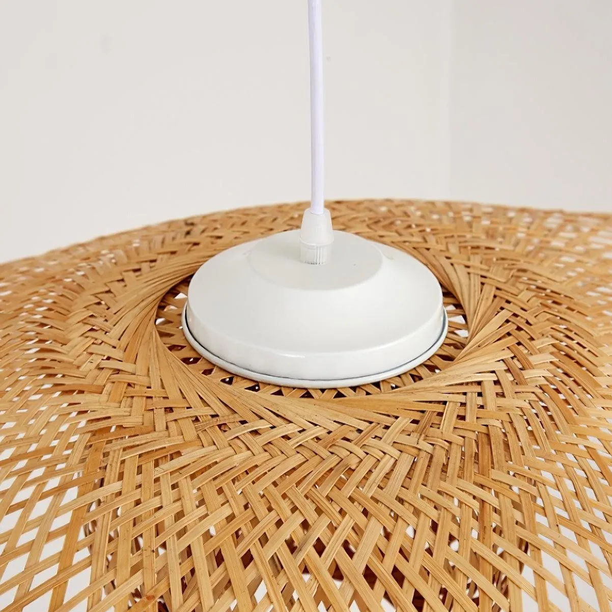 Bamboo Lotus Leaf Pendant Lamp P004