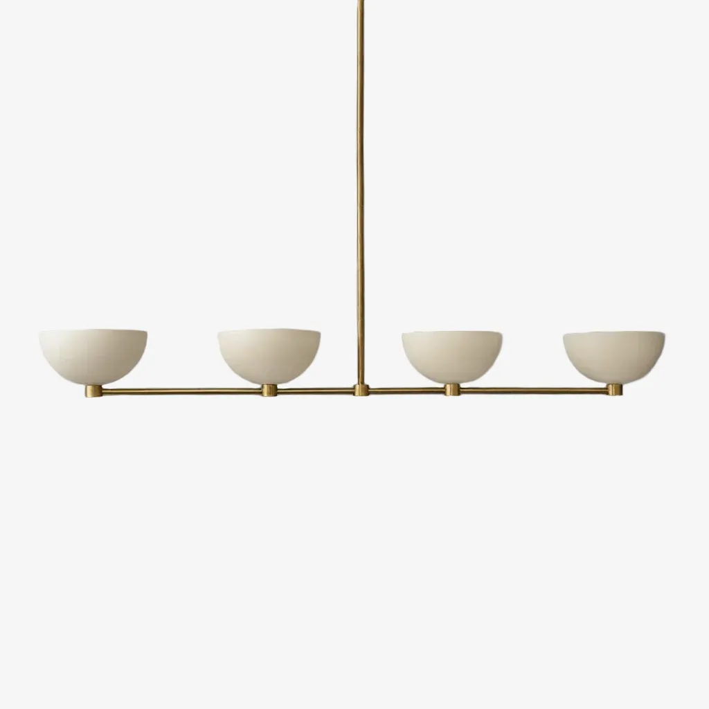 Metio Dome Elegant Chandelier Light - Decorative Ceiling Fixture for Home T382