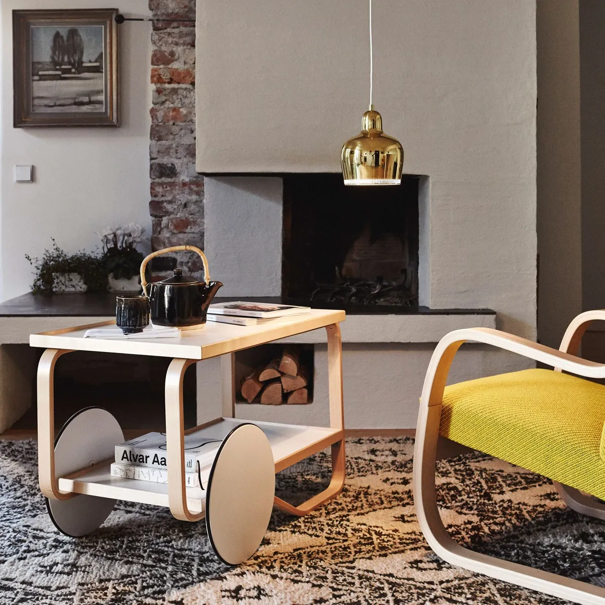 Golden Bell Pendant Lamp