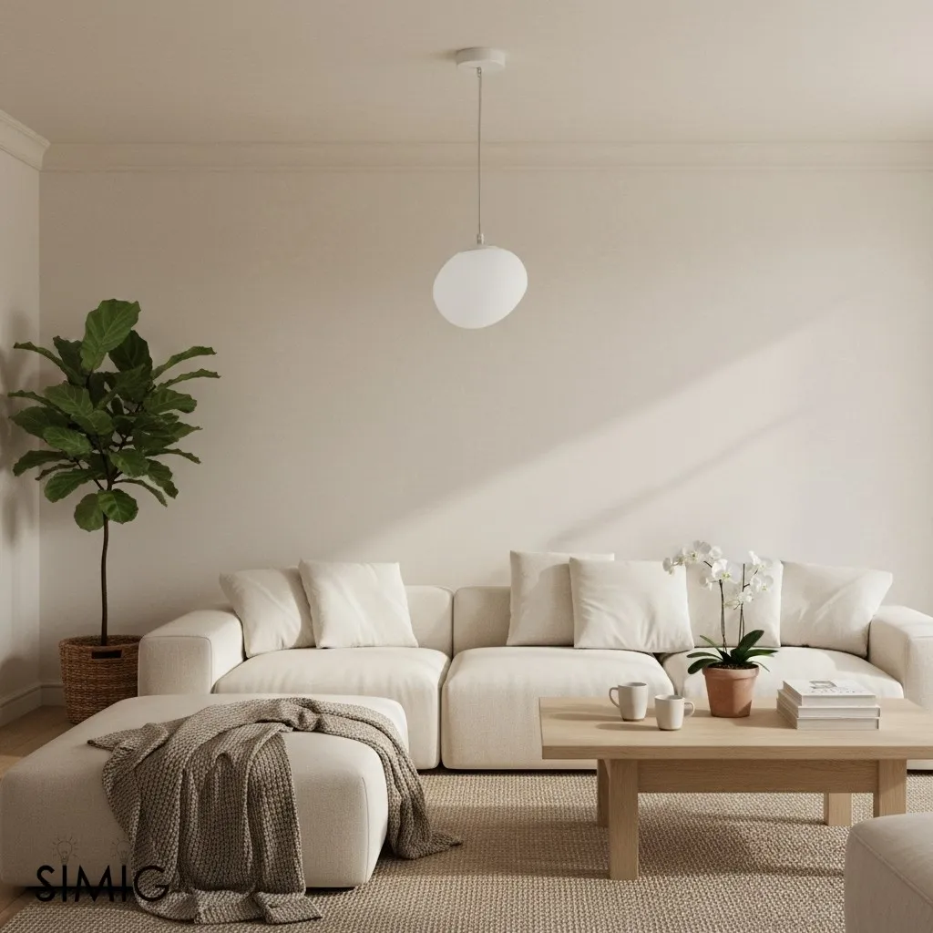 Pebble Orb Deco Milk Glass Pendant Light S161