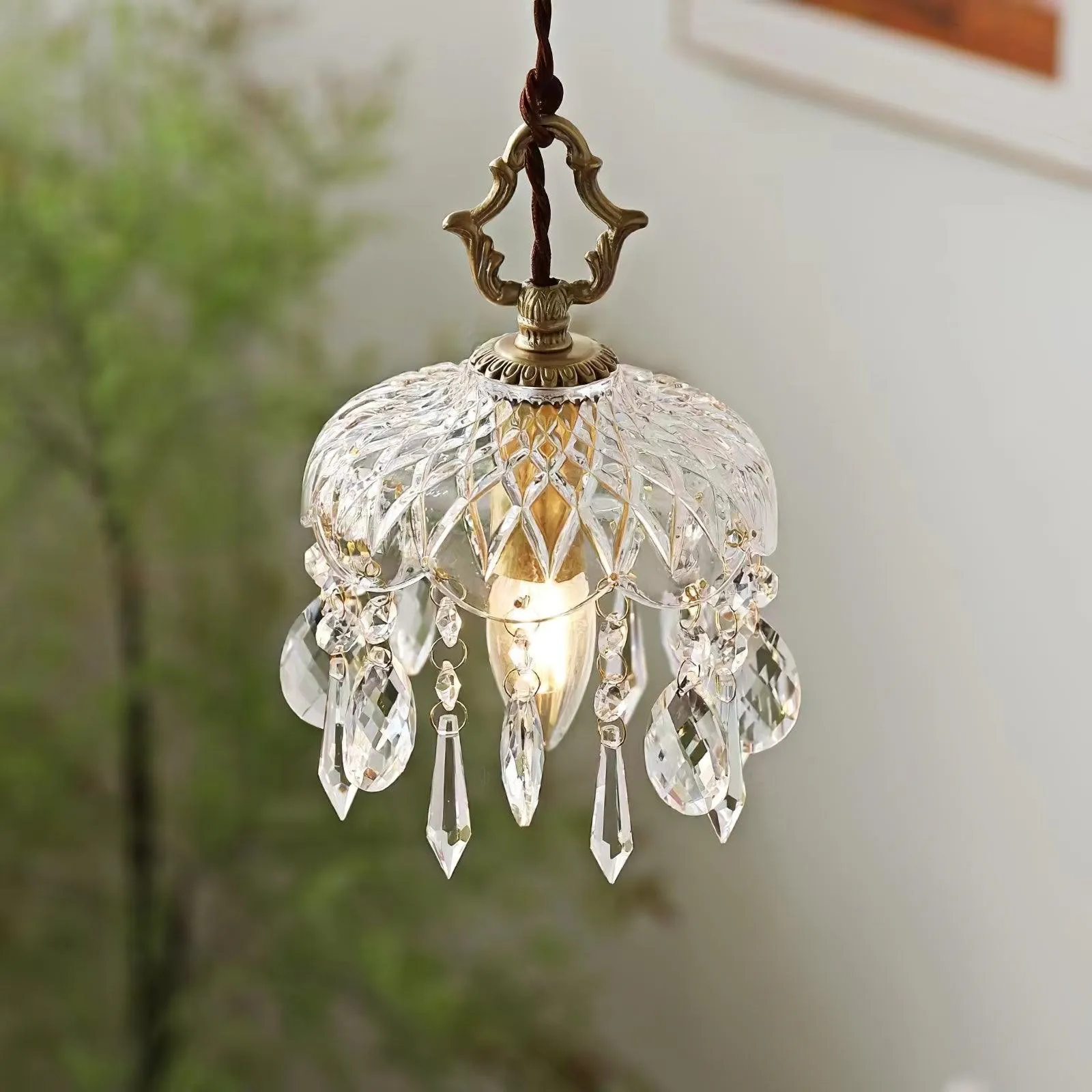 Nordic Bowl Shade Glass Pendant Lamp S99