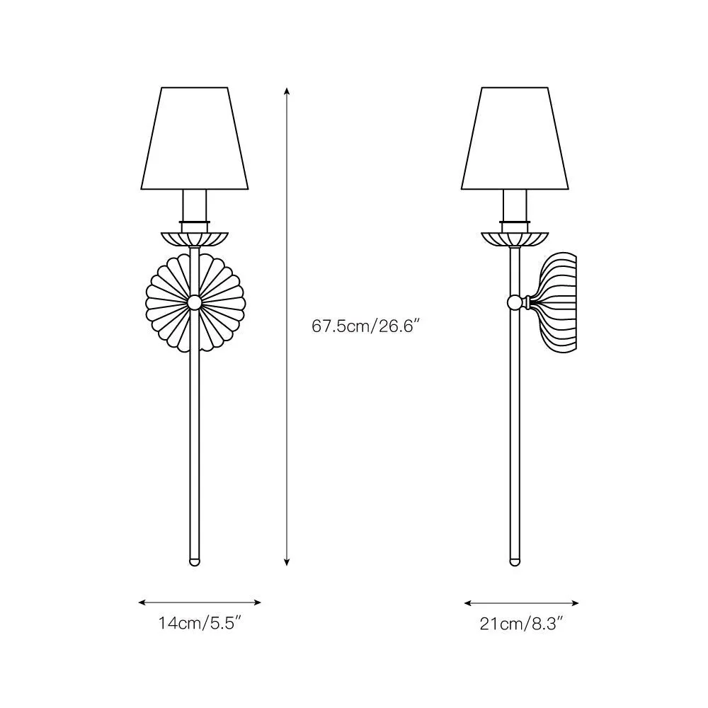 Catina Industrial Metal Grid Wall Lamp – Modern Sconce for Living Room T059