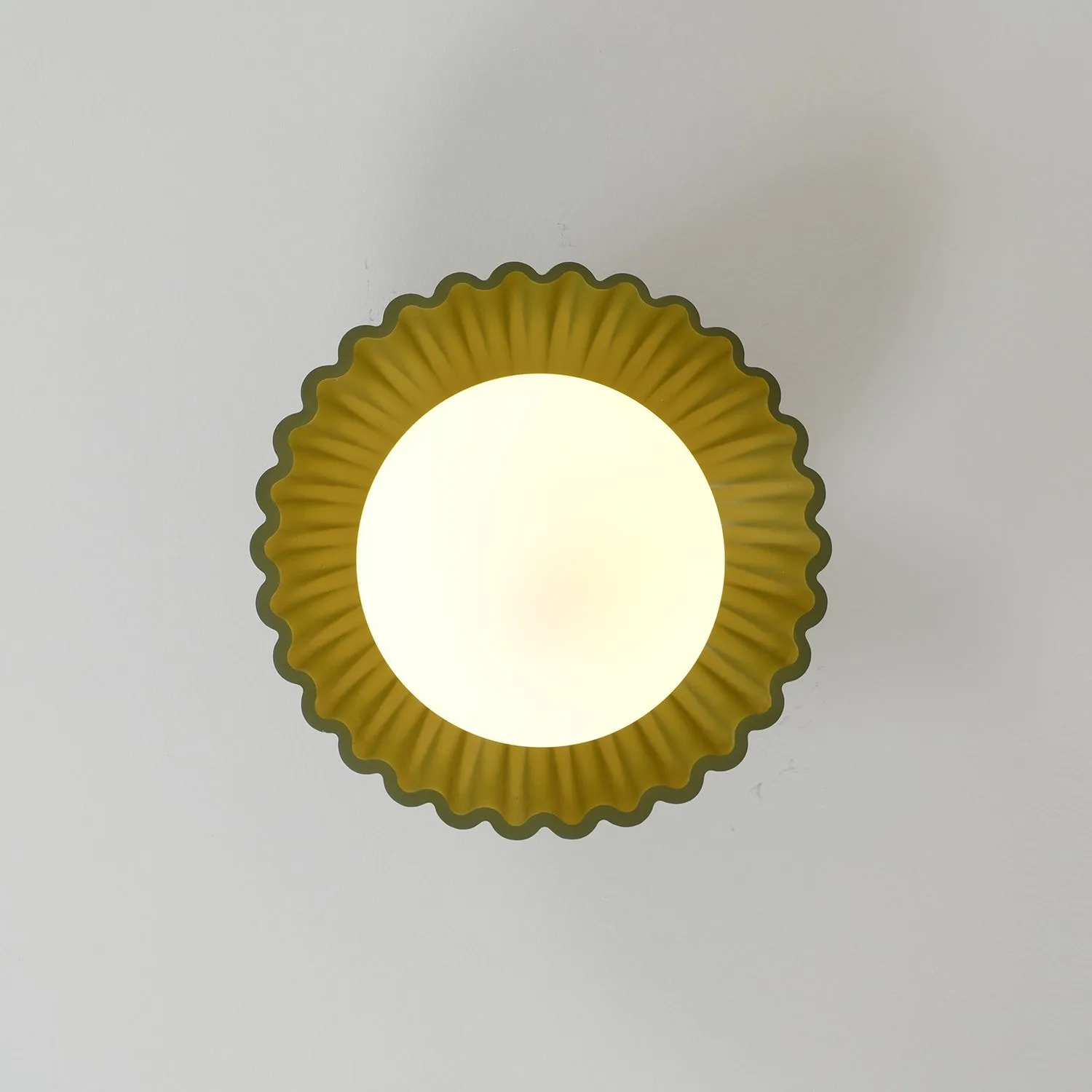 Alien Cream Glass Ceiling Light - Modern Nordic Ceiling Fixture M77