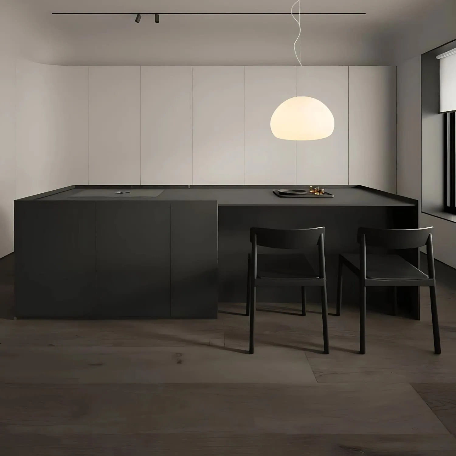 Steamed Bun Pendant Light M315