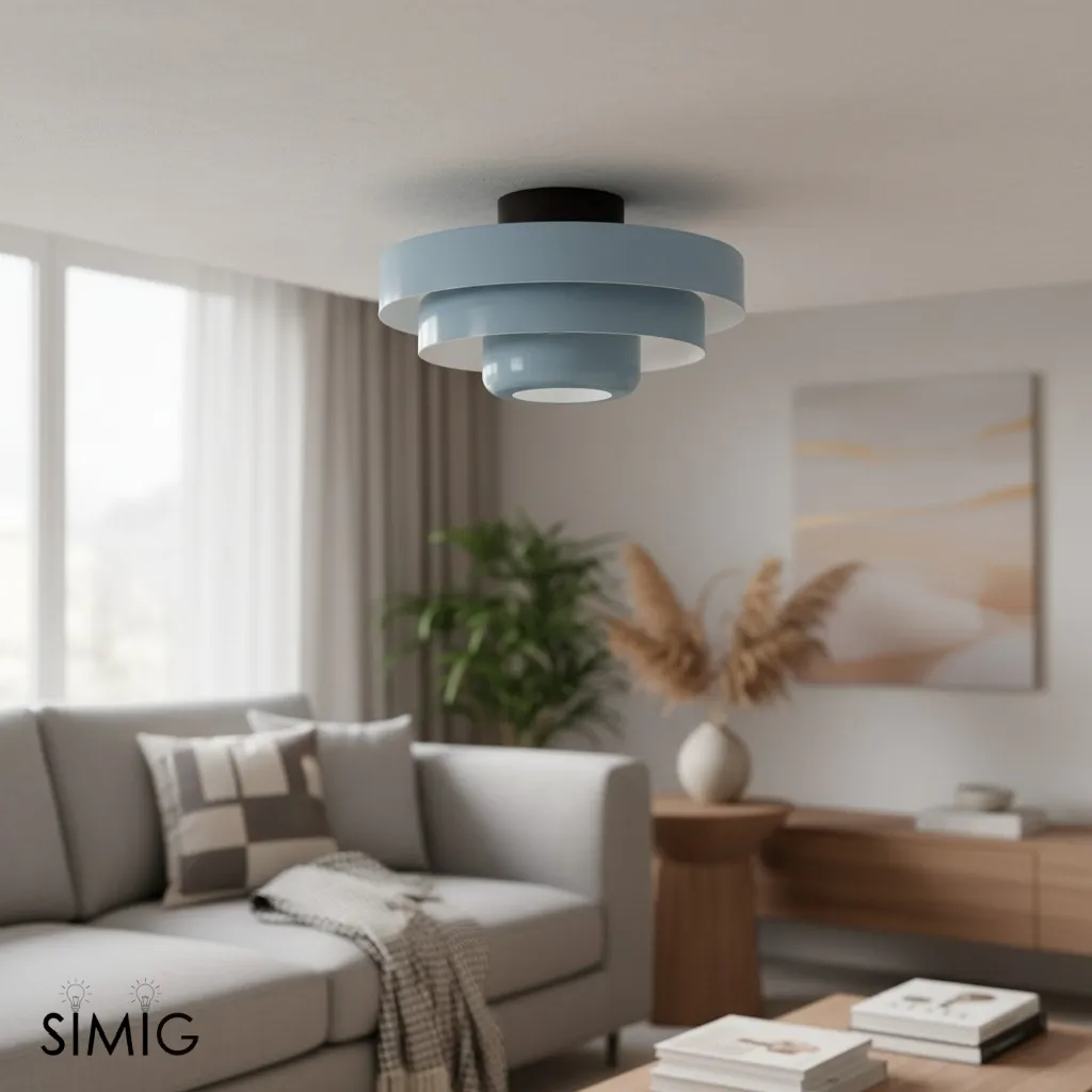 Triple Layer Disc Macaron Cake Pendant Lamp S103