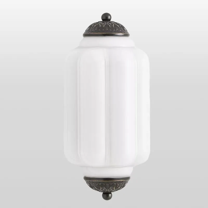 Eloise Elegant Glass Wall Sconce - Vintage Lighting for Bedroom T290