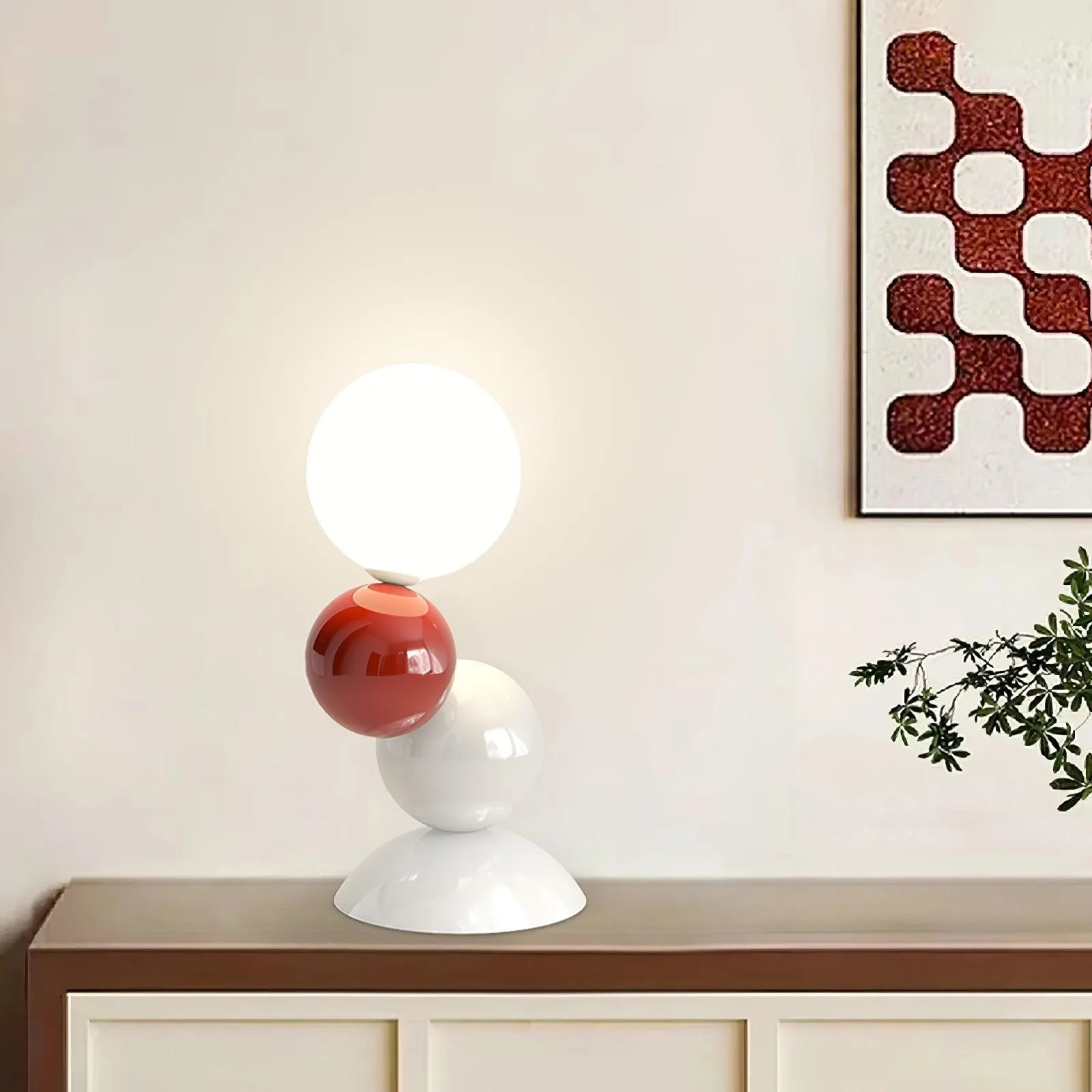 Colorful Design Acrylic Ball Table Lamp M101