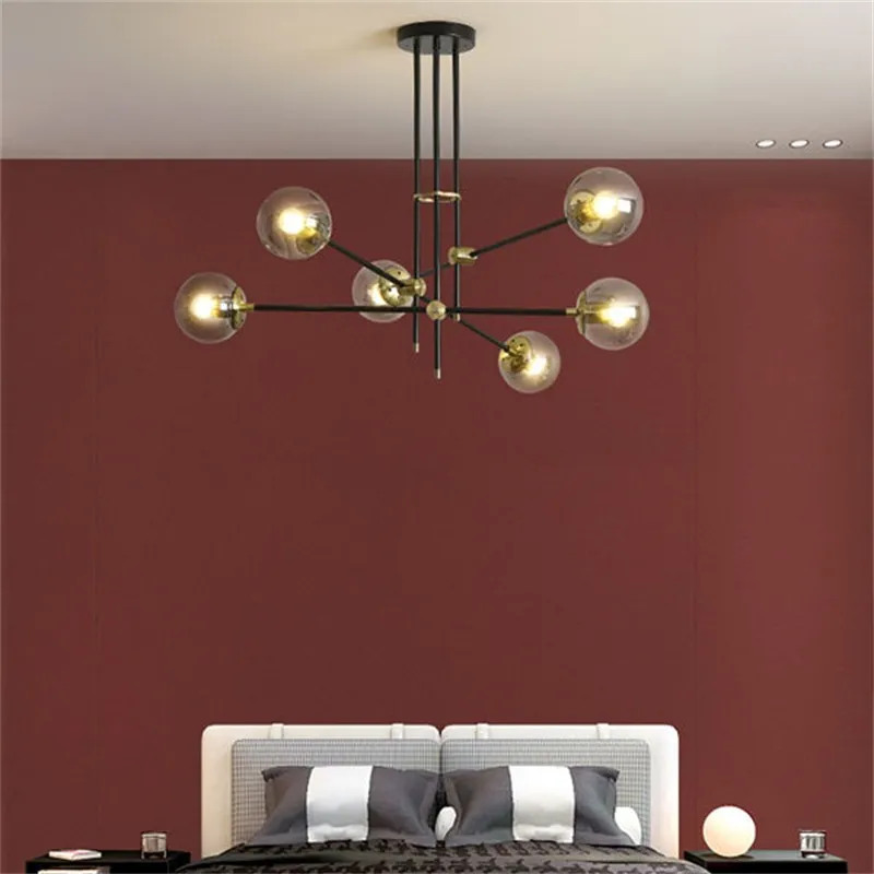 Geometric Magic Bean Chandelier