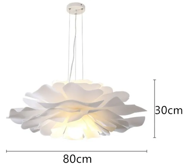 Flower Petal Pendant Light Modern Design - Dining Room Lighting S131