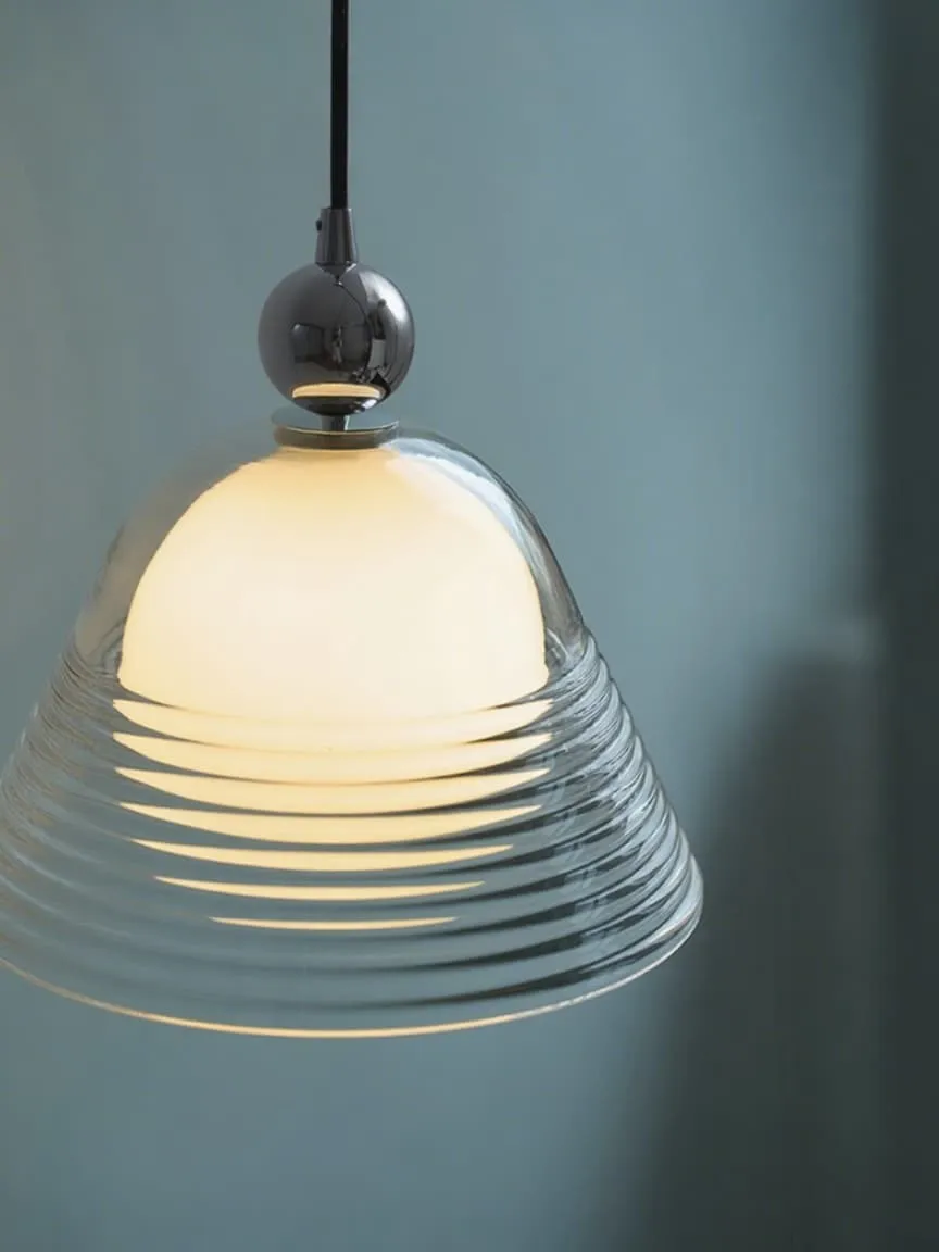Afterglow Sunset Wave-Patterned Pendant Light - Lamp for Living Room G98