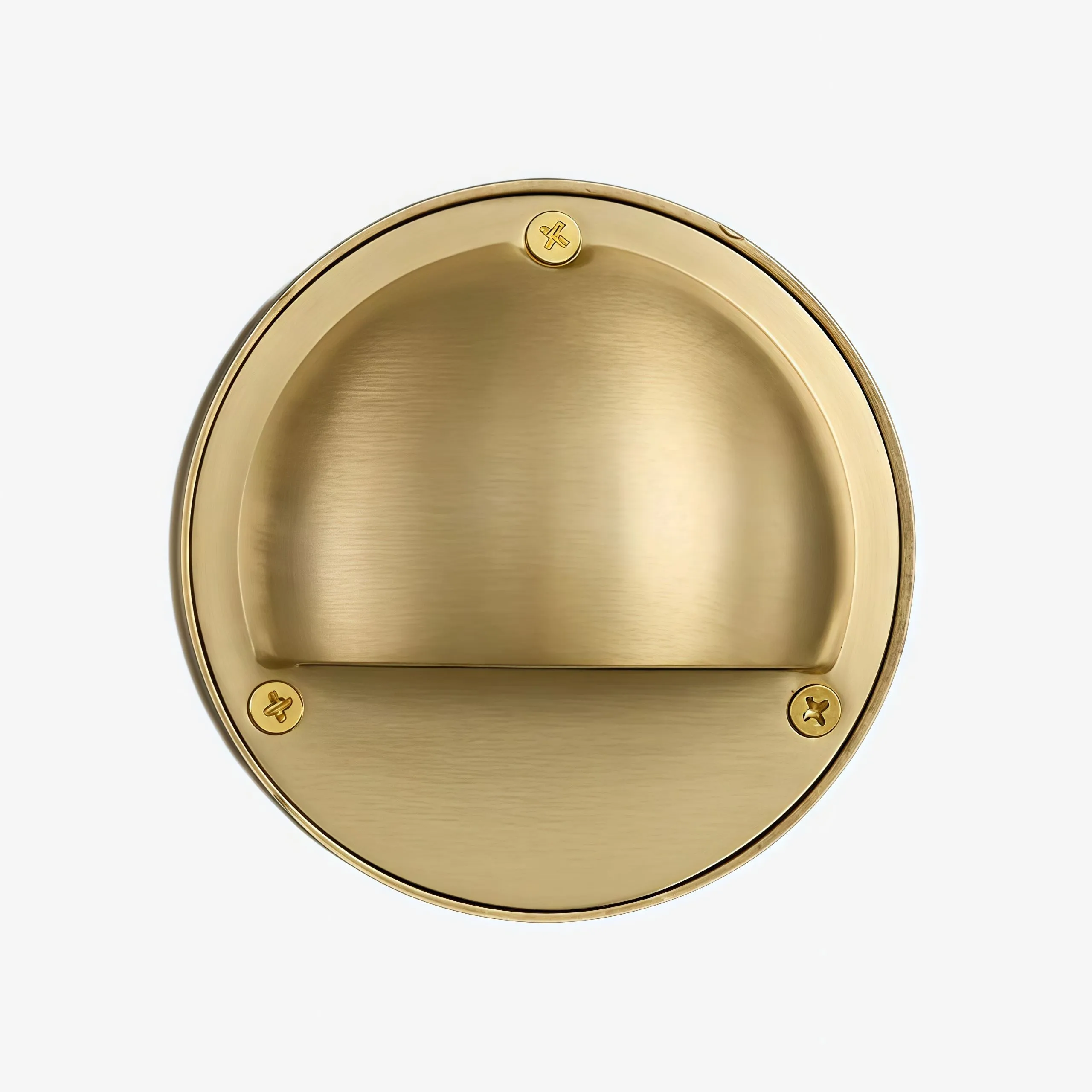 Ardelume Industrial Brass Wall Lamp - Weathered Metal Minimalist Indoor Sconce for Bedroom or Entryway T1207