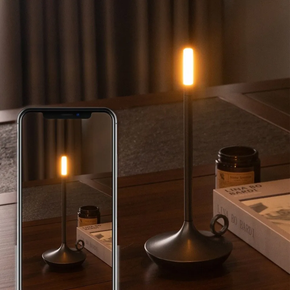 Candlelight Cordless Dimmable Rechargeable Table Lamp S204