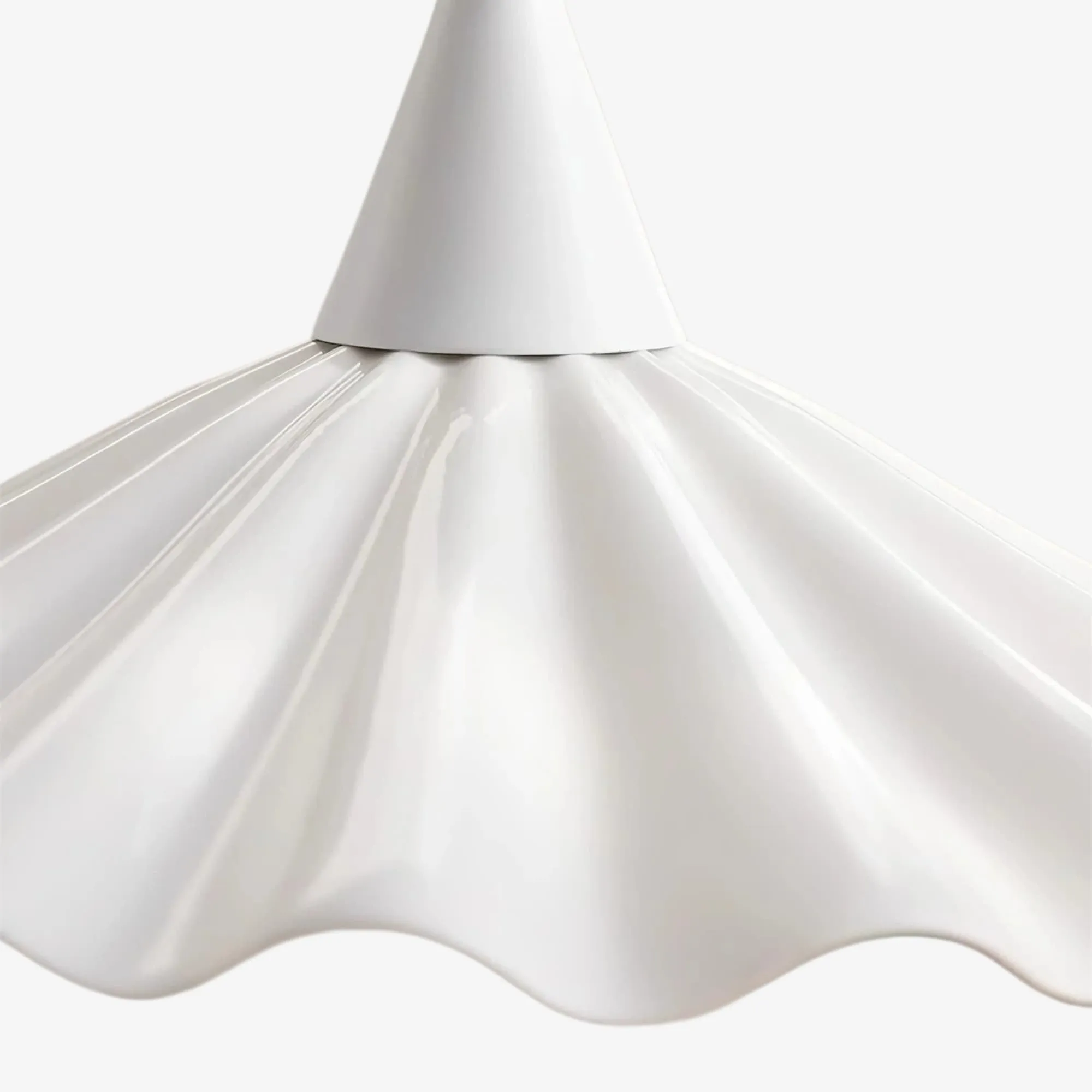 Arluneva Artistic Wave Pendant Lamp - Modern Handcrafted Ceramic Light for Living Room T1156