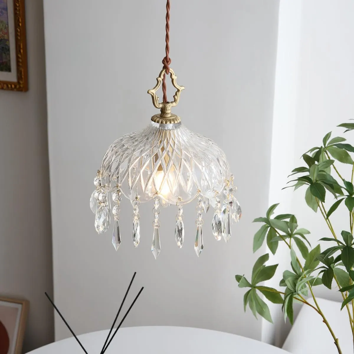 Nordic Bowl Shade Glass Pendant Lamp S99