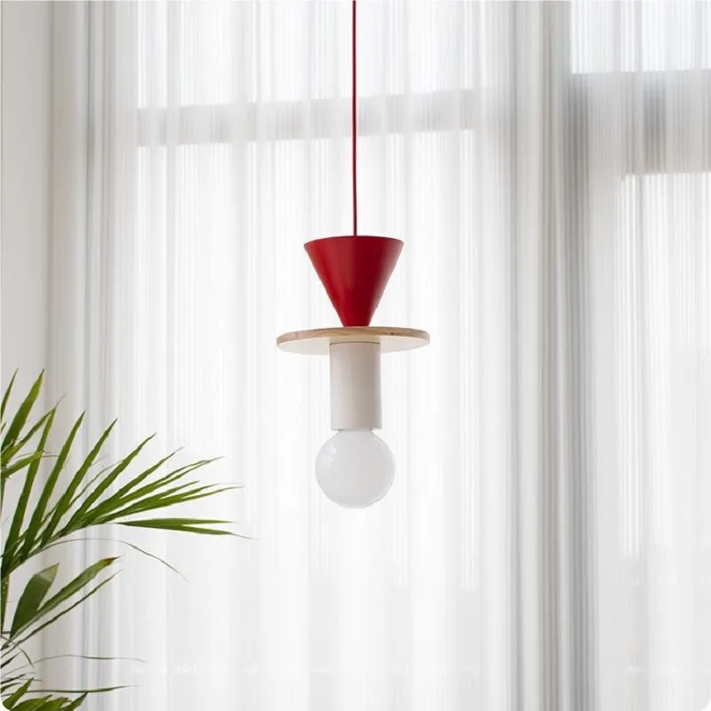 Creative Simple Wooden Pendant Light S155