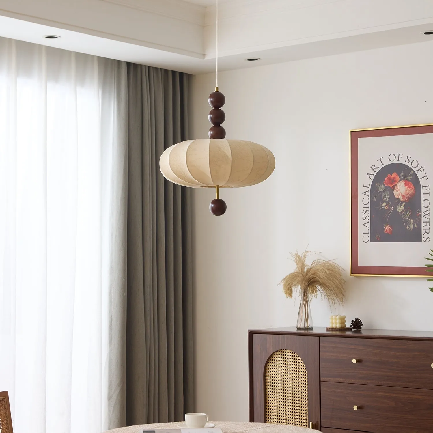 Adelaide Fabric Pendant Light T1574