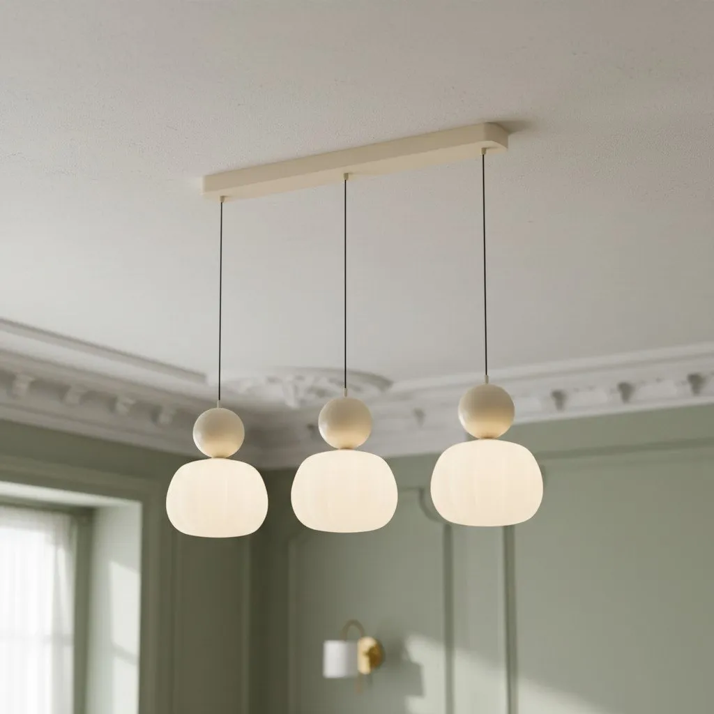 Ornavigo Modern Art Deco Pendant Light - Bauhaus Inspired Lighting for Kitchen Island T571