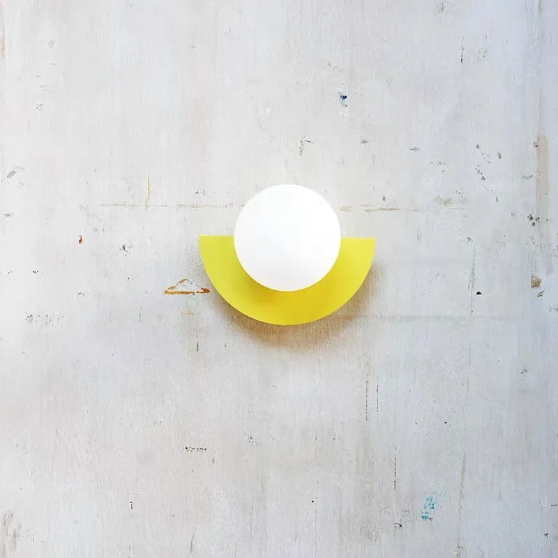 Colourful Ambient Wall Sconce - Decorative Indoor Light Fixture S149