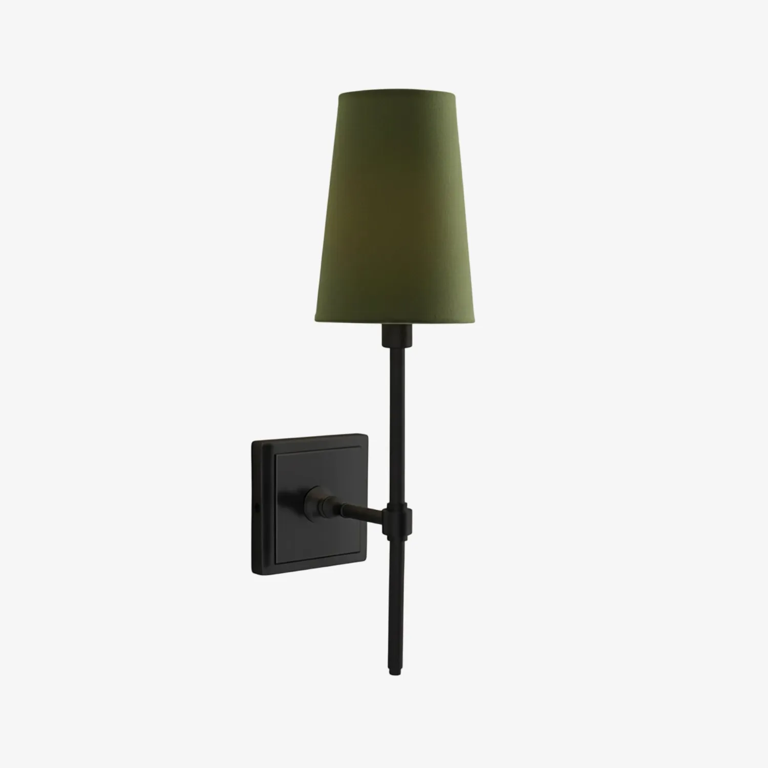 Derlina Stylish Retro Wall Lamp with White Linen Shades – Modern Industrial Design for Any Room T273