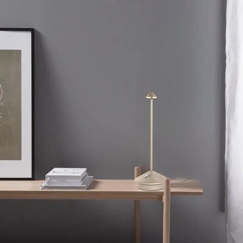 Glimma Rechargeable LED Table Lamp - Modern Portable Lamp for Living Room