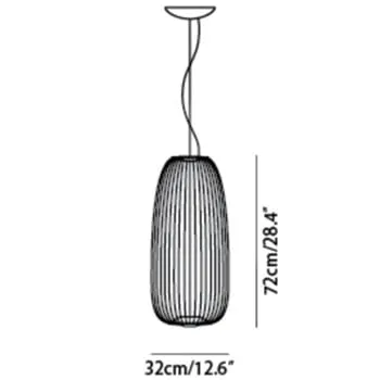Radiloop Pendant Light - Minimalist Designer Lamp for Dining Area