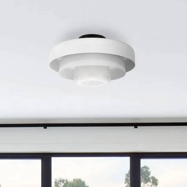 Veleora Triple Layer Disc Ceiling Light - Bauhaus Colorful Design S361