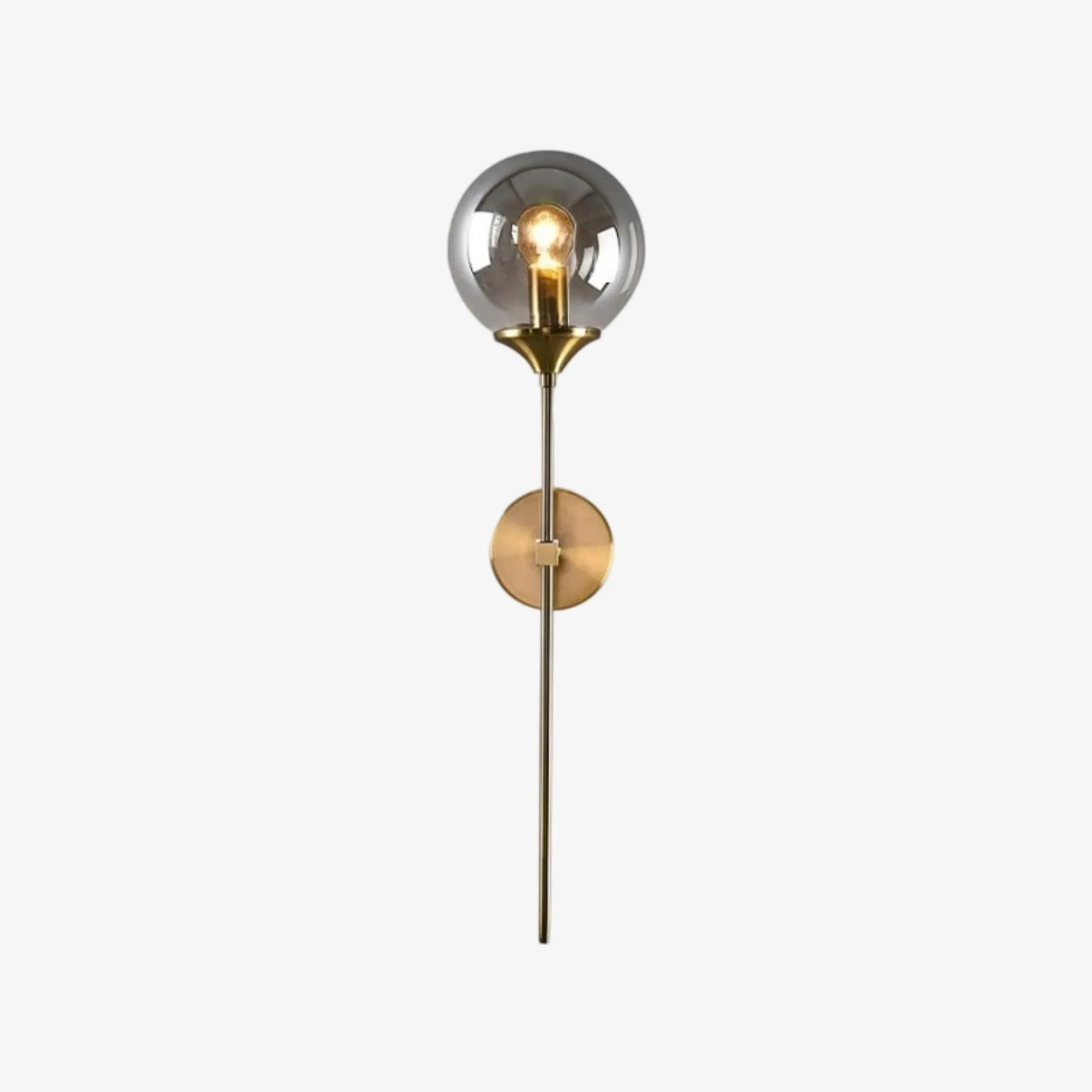 Beanaura Wall Lamp Nordic Glass Ball Metal Design – Modern Indoor Lighting for Living Room T1097