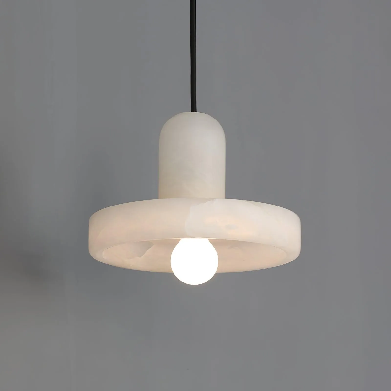 Elegant Creative White Alabaster Pendant Light G10