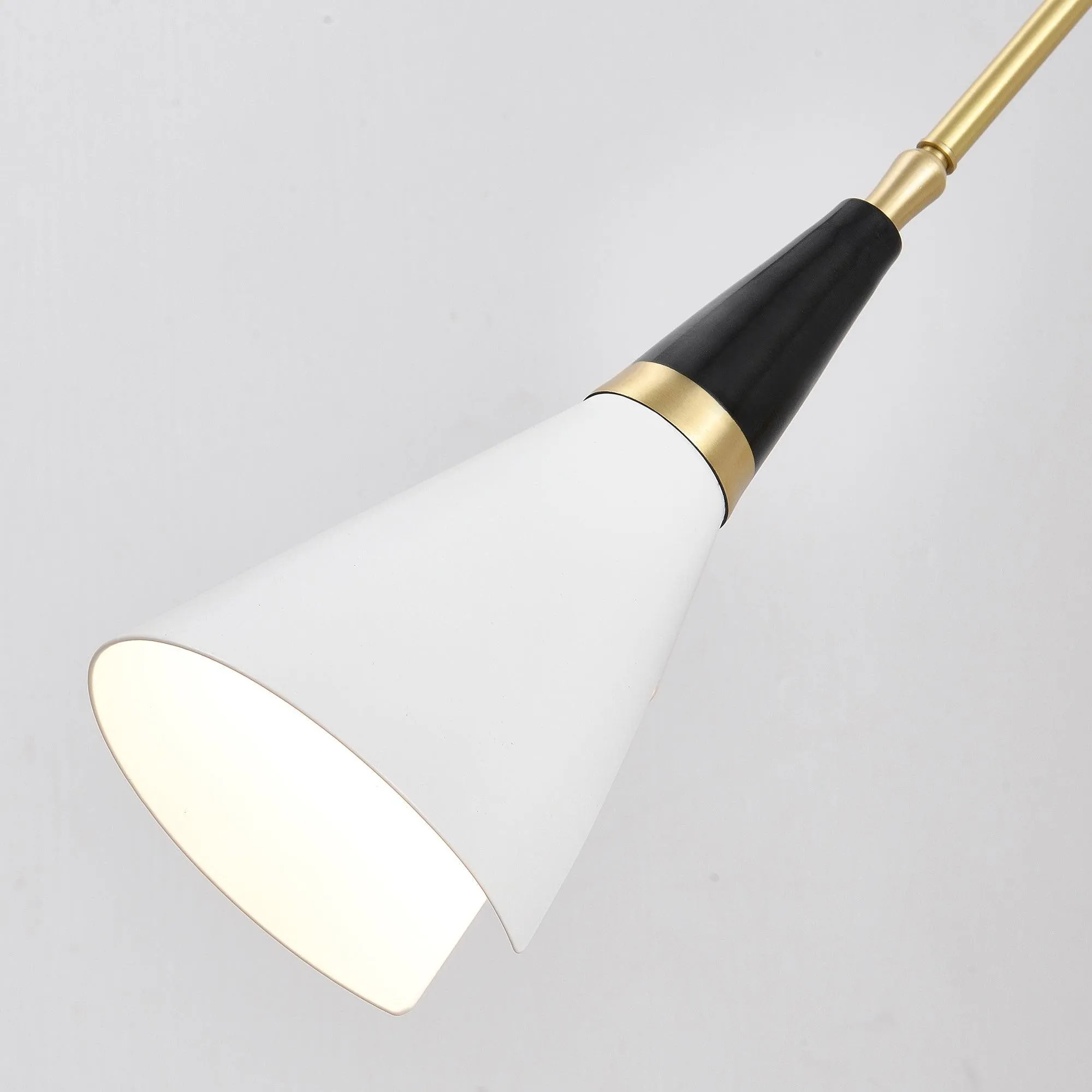 Vintage Metal Adjustable Swing Arm Wall Lamp G37
