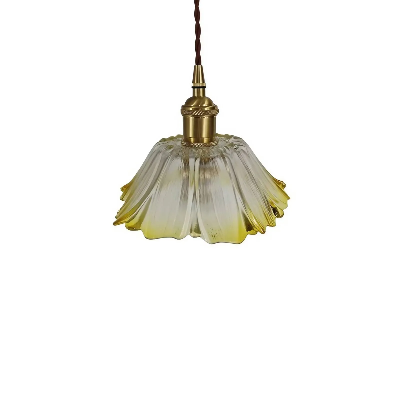 Tiffany Lotus Glass Pendant Light for Living Room S08