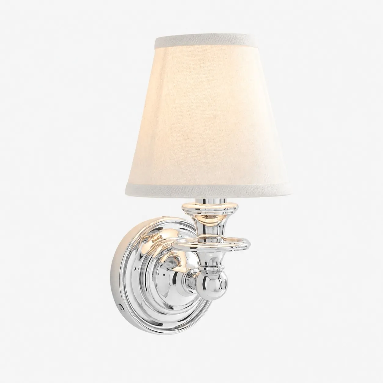 Kalvora Fabric Shade Wall Sconce - Stylish Modern Light for Bedroom T090