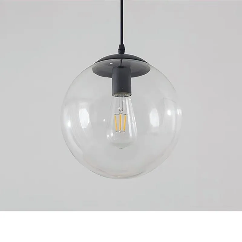 Glass Ball Pendant Light
