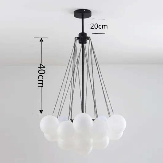 Cloud Orb Chandelier