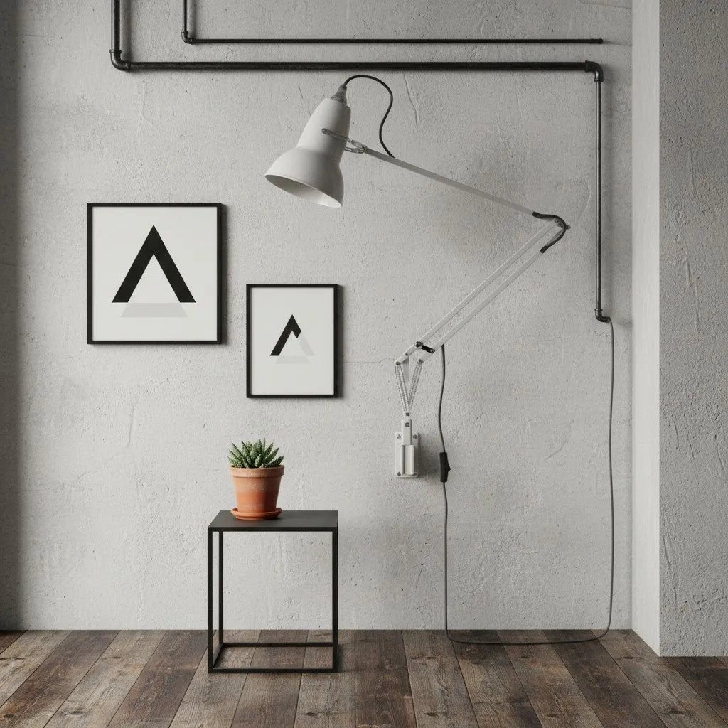 Modryx Modern Adjustable Wall Lamp - Focused Task Light for Office T576