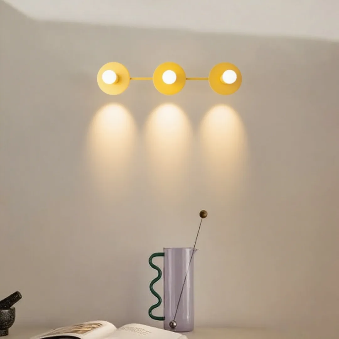 Model No. 5708 Modern Spherical Vanity Bathroom Lighting - 3 Light Vanity Light Fixture T253