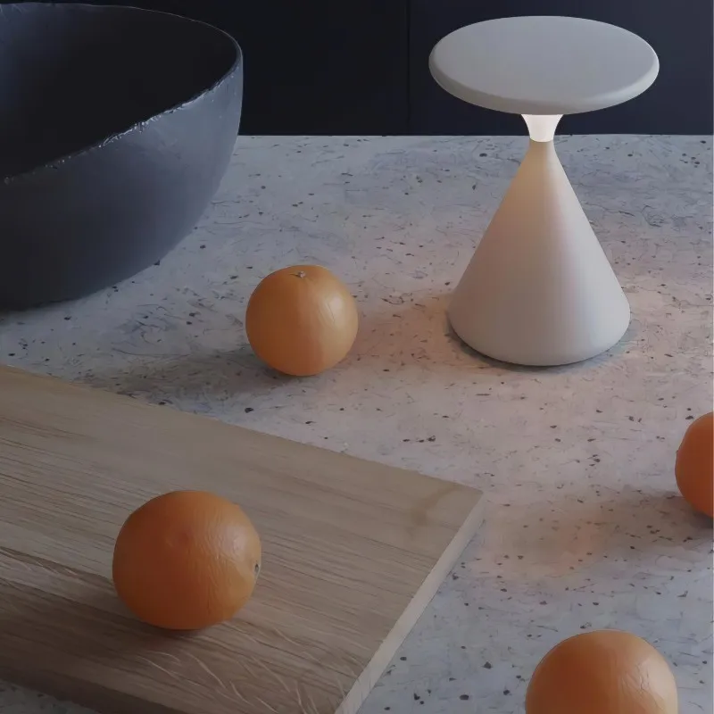 Salt & Pepper Portable Table Lamp - Minimalist LED Design for Bedroom S30