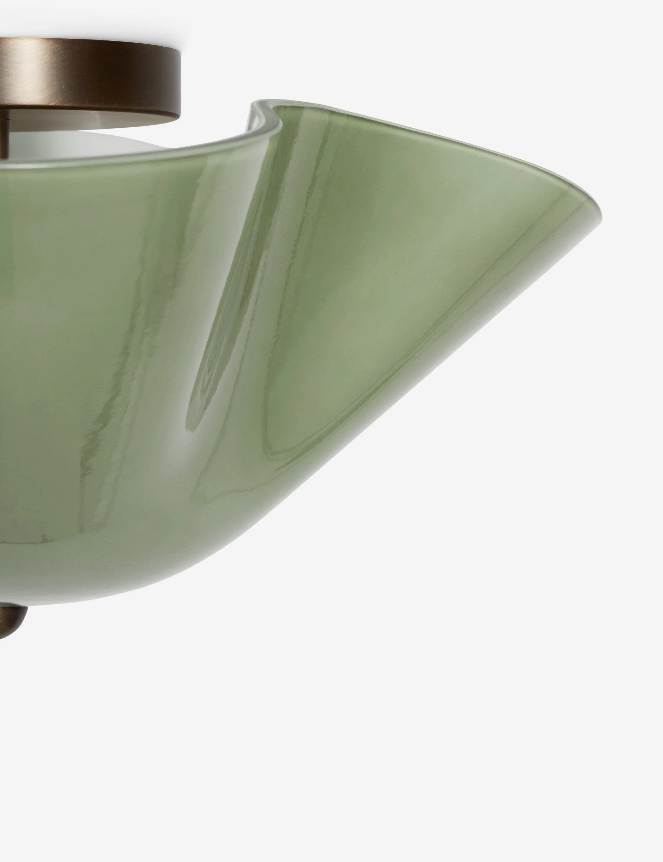 Bellina Modern Glass Flush Mount - Accent Light for Living Spaces T283