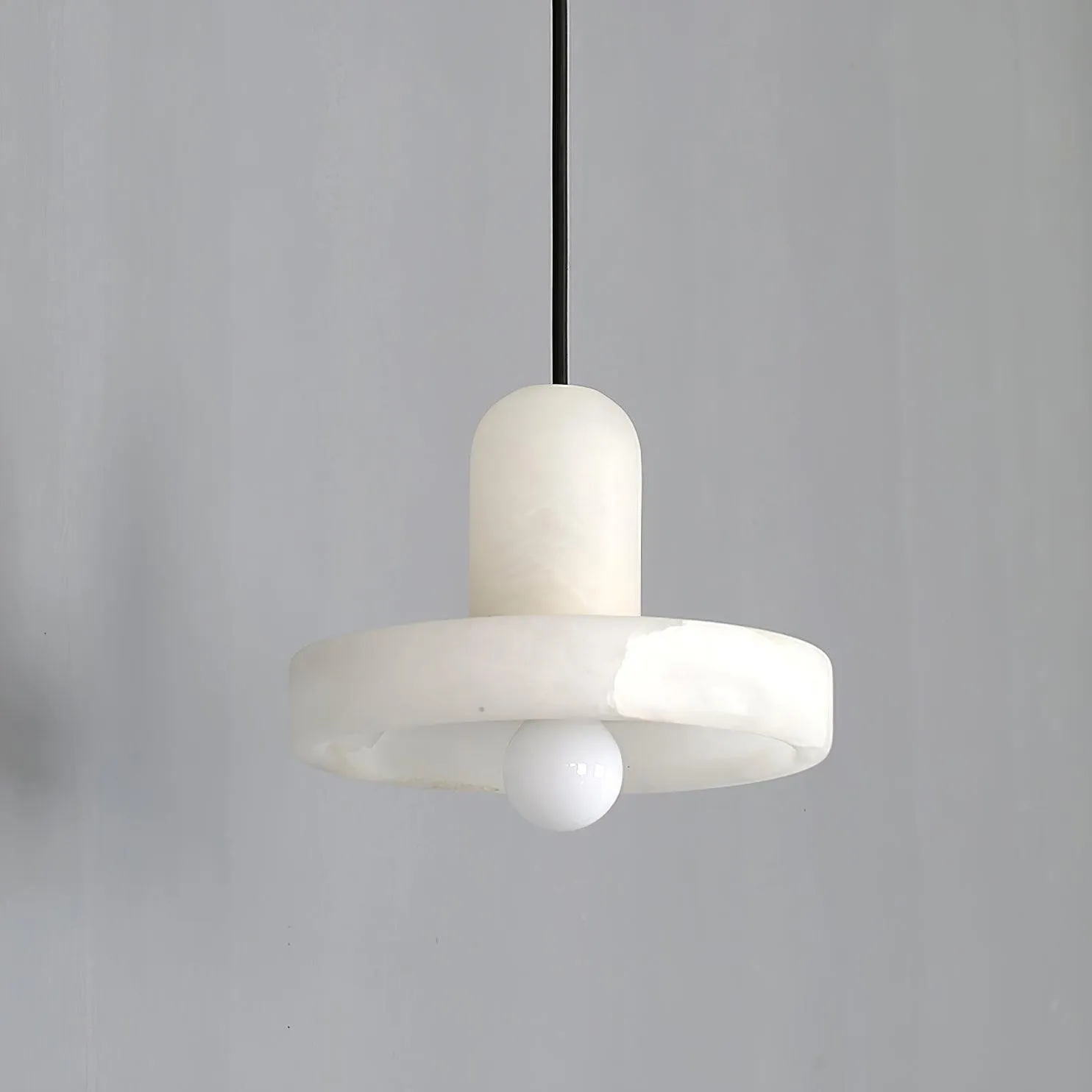 Elegant Creative White Alabaster Pendant Light G10