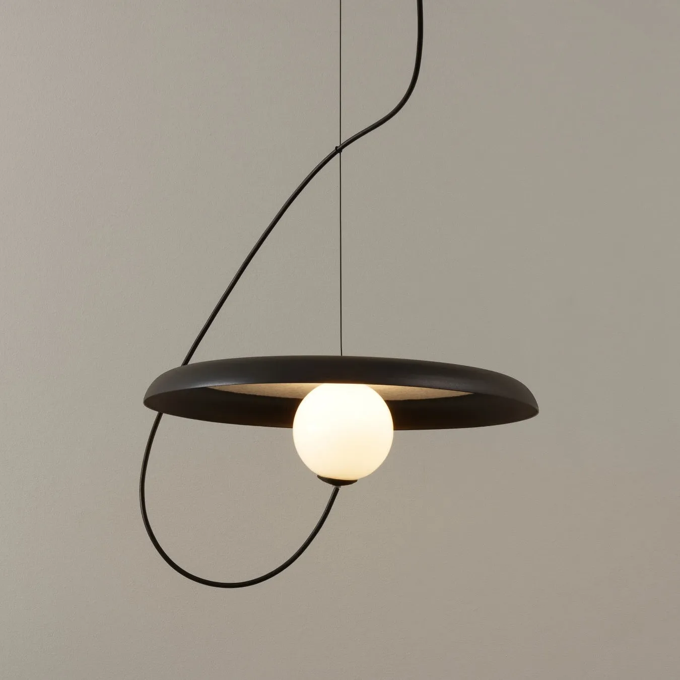 Acoustic Disc Pendant Lamp T1672
