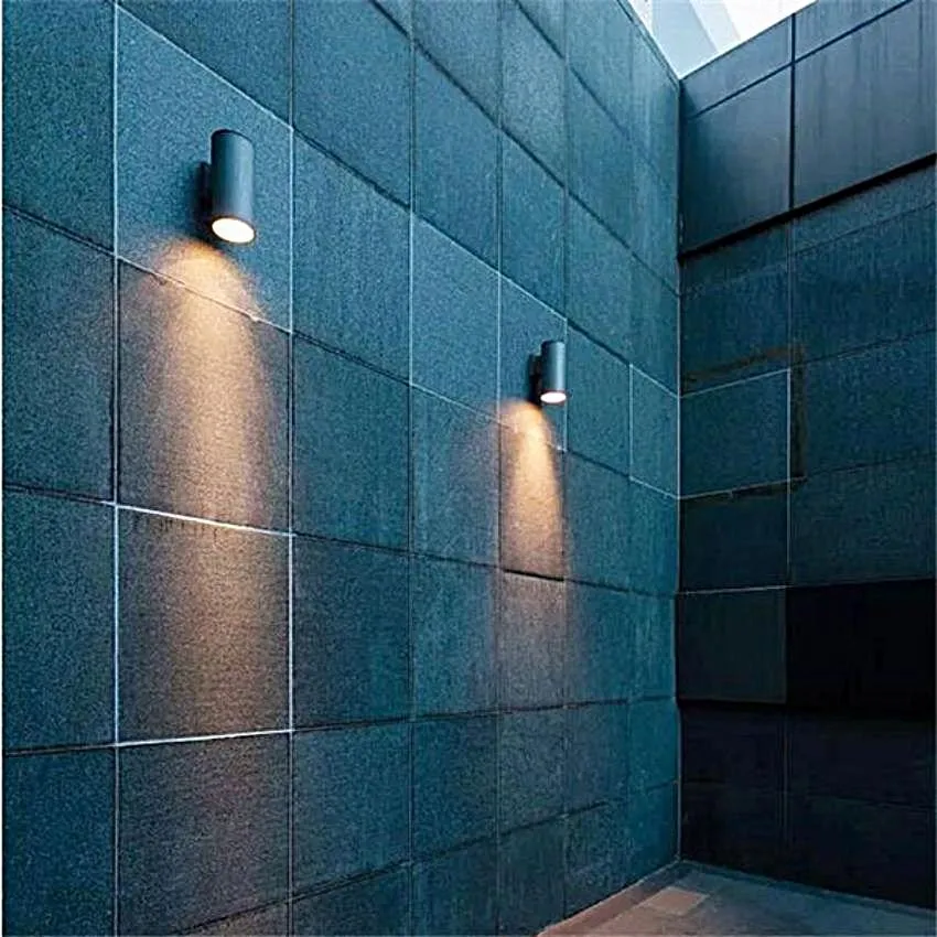Cylinder Outdoor LED Wall Light