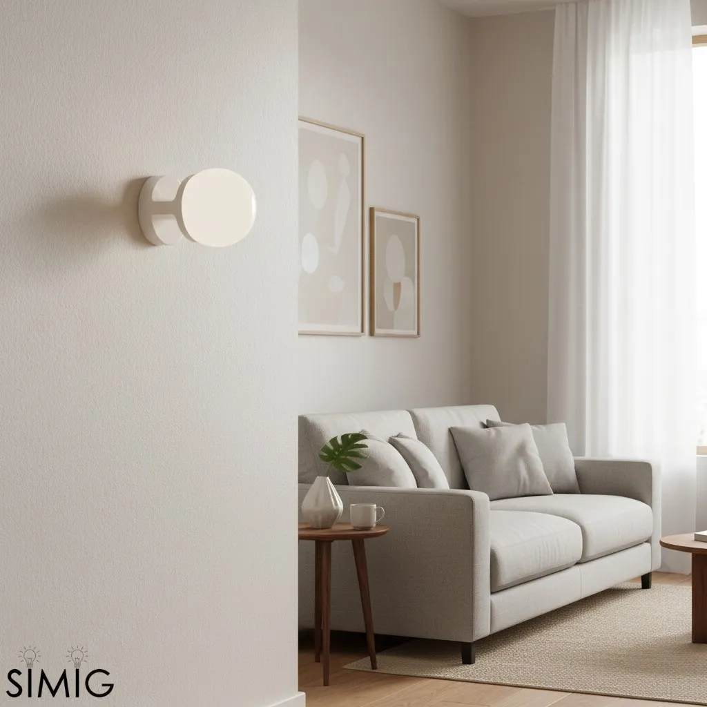 Nebulon Contemporary Ceramic Wall Light — Decorative Indoor Lighting S343