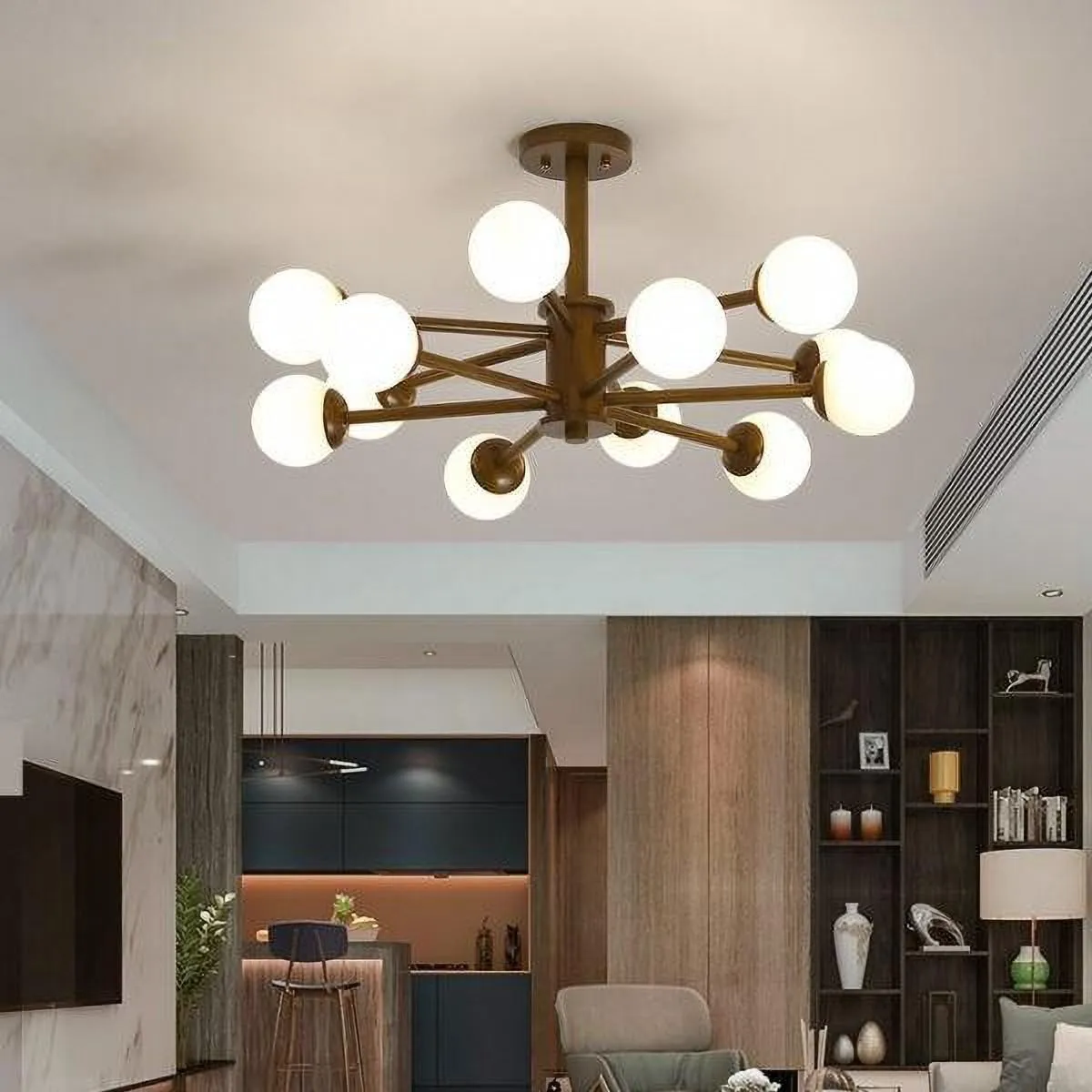 LIGN Wooden Molecular Light