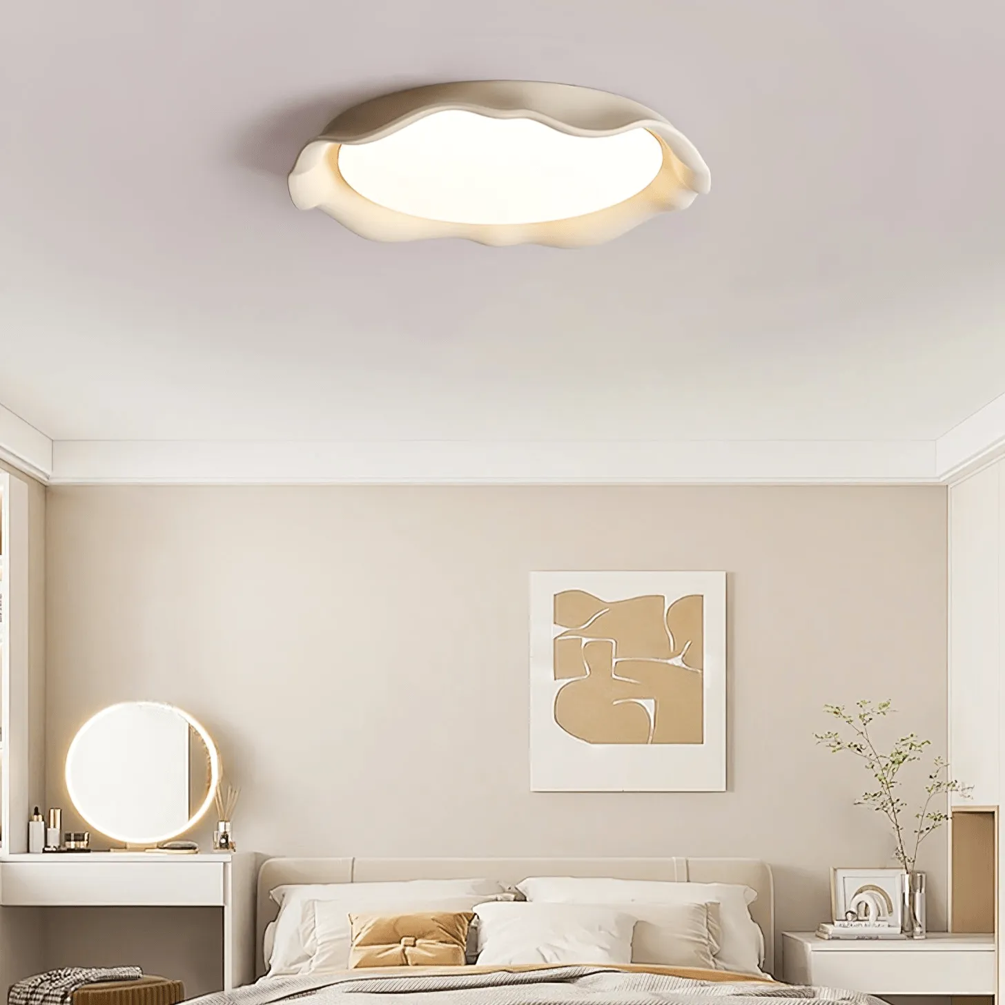 Aera Microcement Ceiling Light T1604