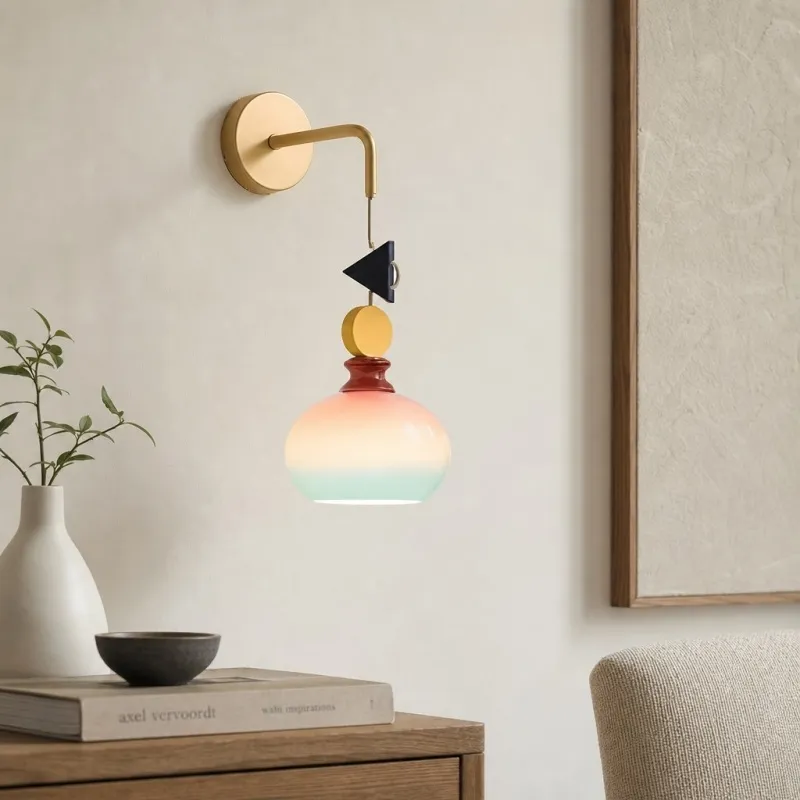 Javina Vintage Inspired Wall Lamp - Elegant Wall Sconce for Hallway Vanity and Bedroom Lighting T2255