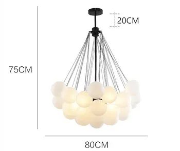 Cloud Orb Chandelier