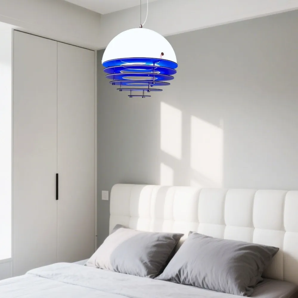 Bauhaus Sunset Pendant Lamp - Warm Ambient Lighting for Living Room S213