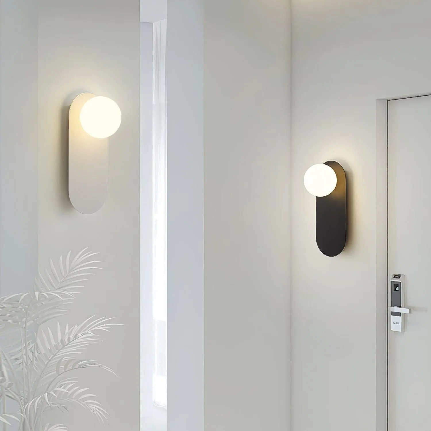 Modern Glass Base Sconce M280