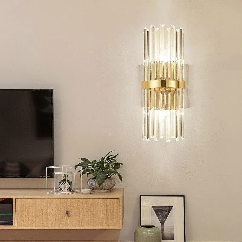 Modern Luxury Crystal Wall Lamp